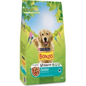 Bonzo Senior Kip - Hondenvoer - 3 kg