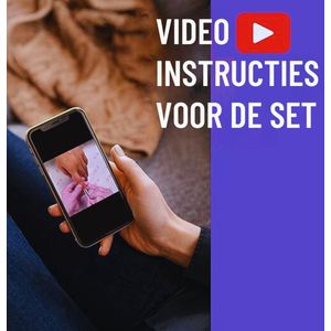 Thuys – Complete Gelnägel Starter Set – Voor Beginners – 16-Delig Met LED Haftgel – Frenchgel – LED Lamp & Meer