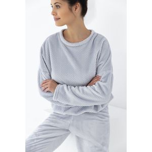 Sensis Warme Dames Pyjama Fleece Grijs Esme 36 / S