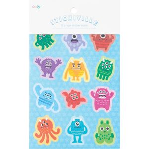 Ooly Stickiville Stickers Boek Monsters