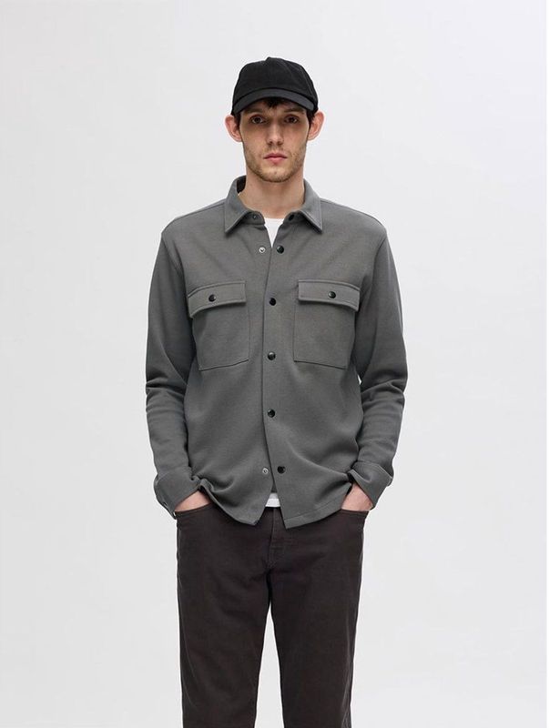 Selected - Jackie - Jas - Grijs - Cardigan