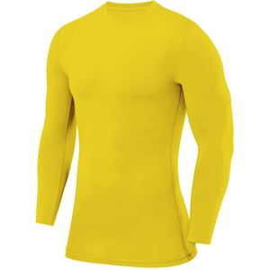 TCA - Pro Performance - Compressie Basislaag - Geel - Lange Mouw
