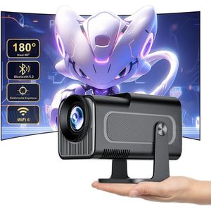 ZRSS® Mini beamer - 4K beeldwaliteit projector - Geschikt voor IOS & Android