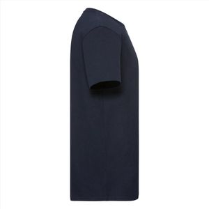 Russell - Pure Organic T-Shirt - Donkerblauw - 100% Biologisch Katoen - XS