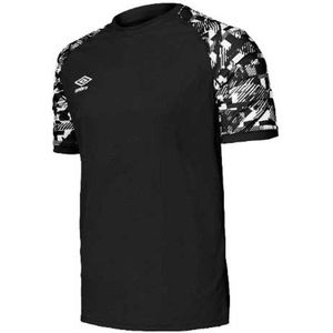 Umbro Kabele T-shirt Met Korte Mouwen Zwart 12 Years Jongens,Meisjes