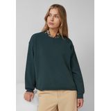 s.Oliver - Sweatshirt - Petrol - Effen - Lange Mouw
