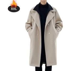 Bovista Mantel Heren - Tussenmantel - Jas - Mantelpakje - Trenchcoat - Overjas - Overcoat - Winter - Abrikoos - S