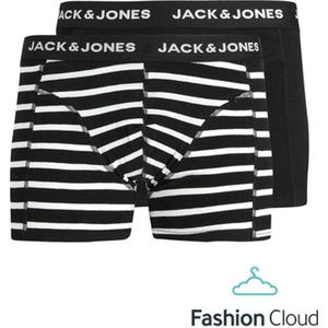 Jack & Jones Organic Trunks 2 Pack | Zwart | Maat: M