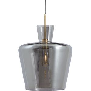 Light & Living Hanglamp Myles - Smoke Glas - 35x35x43cm - Modern - Hanglampen Eetkamer, Slaapkamer, Woonkamer