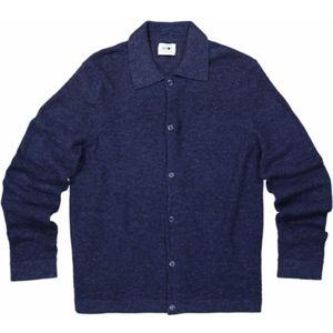 Shirt NN07 Men Troy LS Navy Blue-S