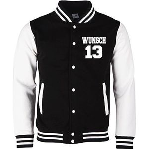 Uniseks College Jas met Wensnaam en Nummer - Duurzaam en Comfortabel