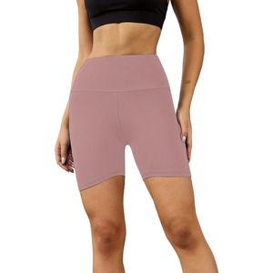 Livano Biker Short Dames - Korte Legging - Lange Onderbroek - Bikershort - Met Pijpjes - Roze - Maat XL