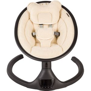 X Adventure Wipstoel Elektrisch Rocco / Schommelstoel Met Bluetoothfunctie & Afstandsbediening- Teddy Beige