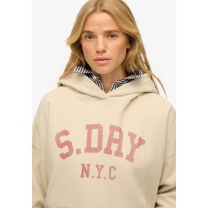 Superdry - Athletic Essentials Relaxed Fit Hoodie - Oversized - Katoen