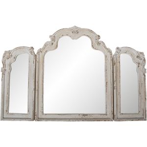 Spiegel 66x84 cm Wit Hout Rechthoek Grote Spiegel Wand Spiegel Muur Spiegel