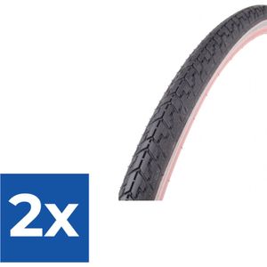 Buitenband Dutch Perfect (40-622) 28-1.50 No Puncture zwrt/bruin - Voordeelverpakking 2 stuks