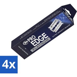 Pro Edge - Double Edge Blade - Dubbele Scheermesjes - Super Smooth Shave - 100 Mesjes - Voordeelverpakking - 4 stuks
