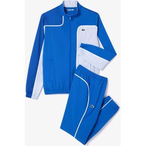 Lacoste Trainingspak Colorblock Ladigue Phoenix Blue ISY Maat S