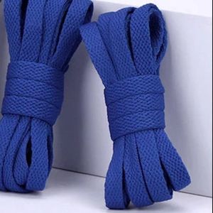 SJIZLL® Veters geschikt voor sneakers - konings blauw - royal blue - 130cm - laces - veter - platte veter