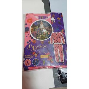 sinterklaas pyamaset rose maat 104/110