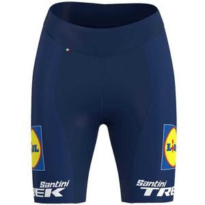 Santini Lidl Trek Korte Broek Blauw 2XL Vrouw