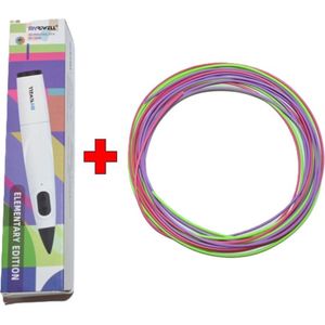 [Myriwell] [3d pen] [3d pen starterspakket] [met PCL filament] [wit]