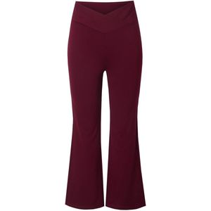 MIAMODA MIAMODA - Dames - Shapewear legging skinny fit uitlopend - Donker wijnrood - Maat 42