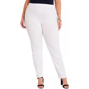 Legging van katoenjersey met elastiek in de taille
