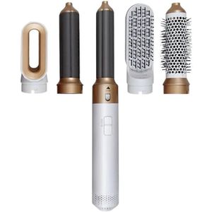 Roterende Fohnborstel - Krultang 5 in 1 - Stijltang