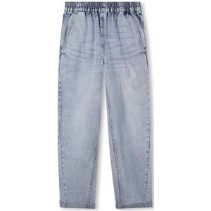 Billieblush - U21234 - Broek - Blauw - Mom Fit - 100% Katoen