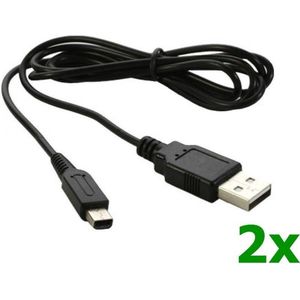 USB Oplader geschikt voor Nintendo DSi (XL) 3DS (XL) 2DS x2 stuks
