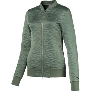 Puma Golf Women´s Camo Bomber Jacket, maat 36, Small, Laurel Wreath