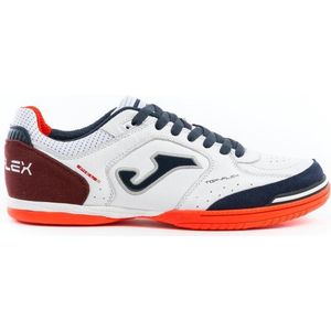 Joma Top Flex 922 White/Navy/Orange - Indoor Zaalvoetbalschoen