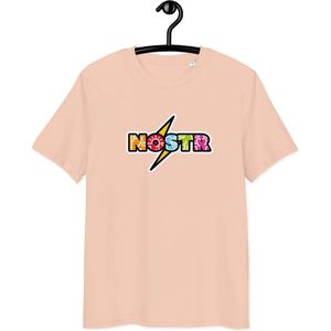 NOSTR T-shirt - Unisex - 100% Biologisch Katoen - Roze - Maat S | Bitcoin cadeau| Bitcoin T-shirt| Bitcoin Shirt| Bitcoin Merch| Bitcoin Merchandise| Bitcoin Kleding