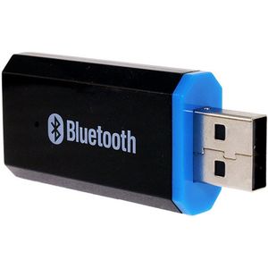 USB Bluetooth-Adapter - Bluetooth USB - Draadloze Audioverbinding Voor Auto Met 3,5 Mm Uitgang - 1 - Auto Gebruik+Zwart