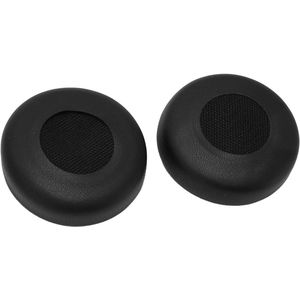 EGoods - Vervangende Oorkussens van Zacht Eiwitleer voor Hoofdtelefoons, met Traagschuim en Hoge Dichtheid - Comfortabele Kussens, Geschikt voor Evolve Hoofdtelefoons