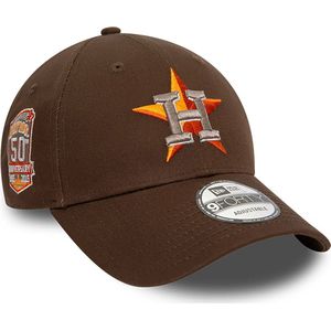 Houston Astros Cap - World Series Team Side Patch - LIMITED EDITION - 9Forty - One size - Brown - New Era Caps - Pet Heren - Pet Dames - Petten