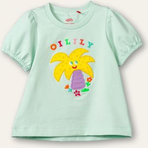 Oilily - Tubba s.sl. T-shirt - Blauw - 74/12m