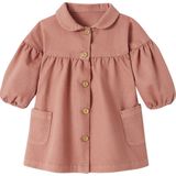 Babyjurk - Keperstof - Gourmandkleur - 100% Katoen - Claudine-kraag
