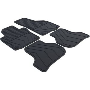 Rubber Automatten geschikt voor Skoda Octavia 2009-2013 - 4-delig - Uitvoering: 2 | Combi / Sedan