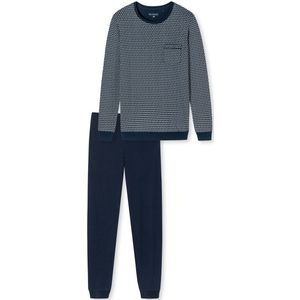 Schiesser – Fine Interlock– Pyjama – 178108 - Dark Blue - 50