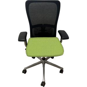 Haworth zody - Comforto 89 - limoen - ergonomische bureaustoel - full option