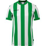 Uhlsport Stripe 2.0 Shirt Korte Mouw Kinderen - Groen / Wit | Maat: 140