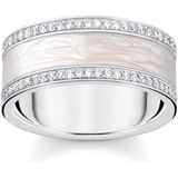 Thomas Sabo - Ring - Wit - Zilver - Zirkoon - 925/-