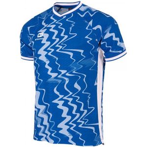 Stanno - Wave Shirt - Blauw - Sportshirt - V-hals - 100% Gerecycled Polyester