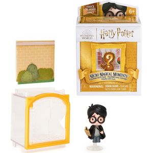 Harry Potter - Micro Magical Moments - verrassingsdoos met 4 cm figuur en displaydoosje - stijlen kunnen variëren