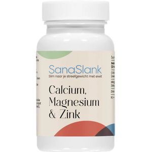 SanaSlank Calcium, Magnesium & Zink - 30 Tabletten