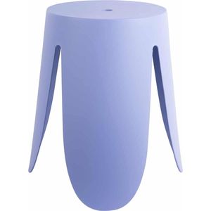 Leitmotiv Poef Stool Ravish - Paars - Ø43cm - Scandinavisch