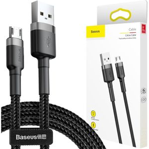 Baseus - Usb C Kabel - Oplaadkabel voor o.a. Samsung - Gevlochten Nylon - 3 Meter