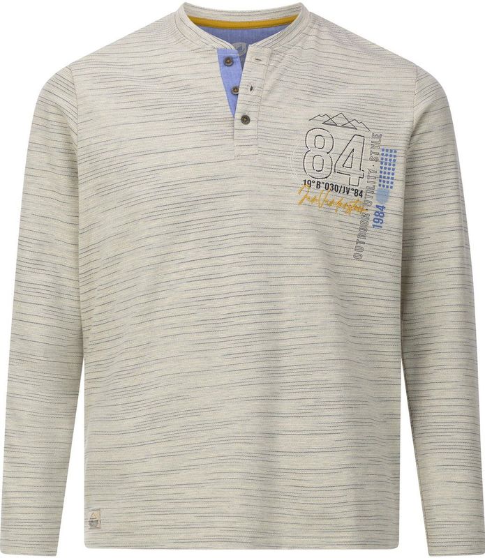 Jan Vanderstorm - MAGNUSGREN - Sweatshirt - Beige - +FIT COLLECTIE